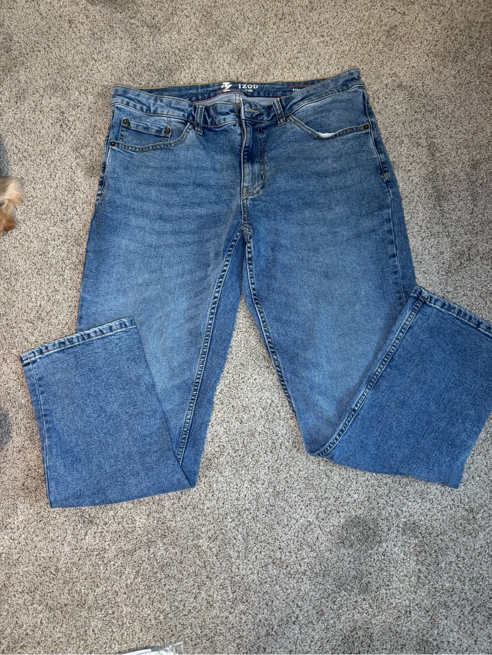 Izod Men's Blue Denim Jeans - Classic